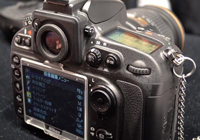 Nikon D800 Back Controls