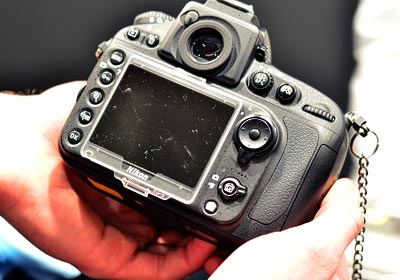 Nikon D800 Front Controls